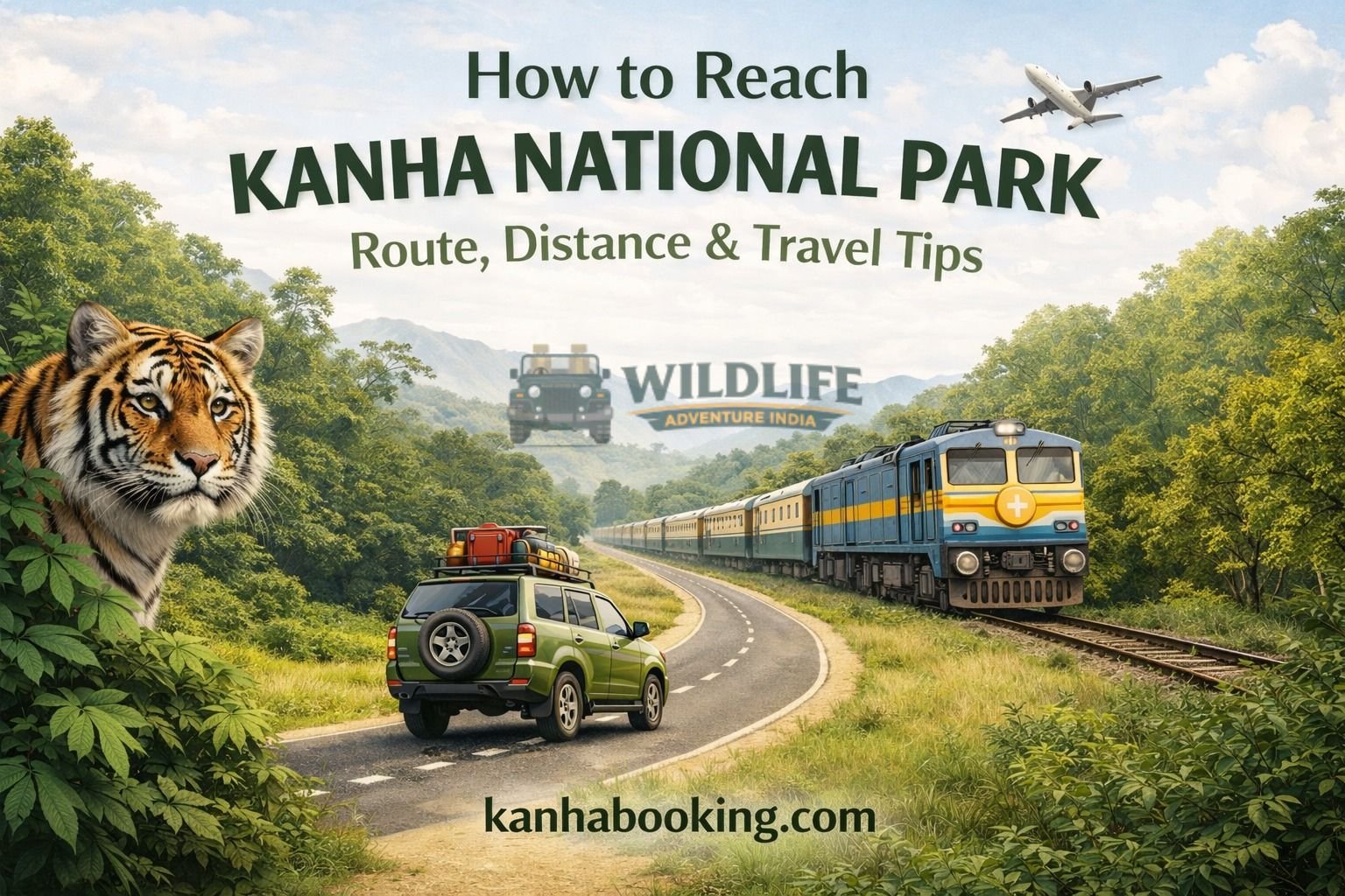 How to Reach Kanha National Park: Route, Distance & Travel Tips - Kanha