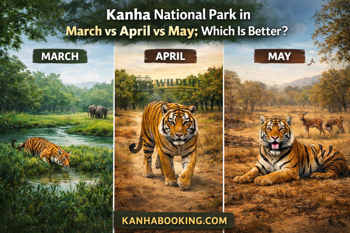 Kanha National Park in March vs April vs May: Which Is Better?
