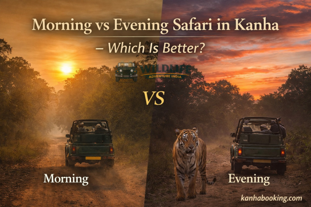 Morning vs Evening Safari in Kanha – Which Is Better?