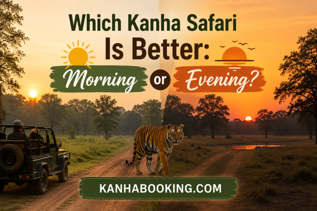 Which Kanha Safari Is Better Morning or Evening