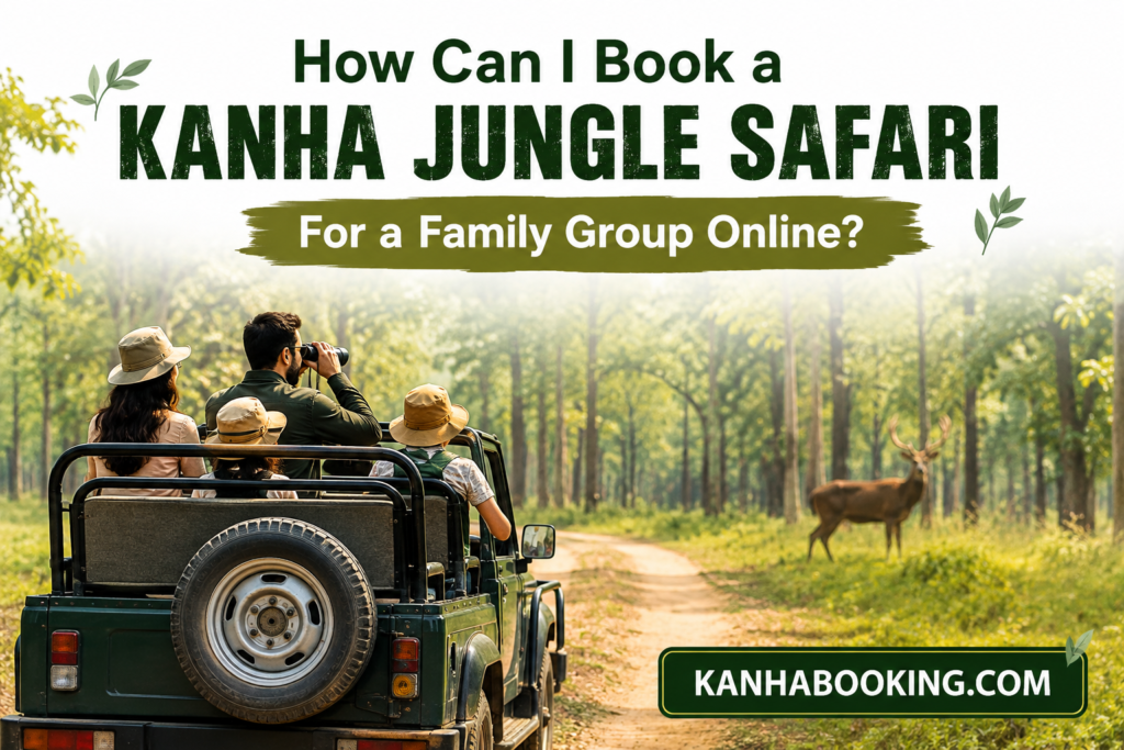 How Can I Book a Kanha Jungle Safari For a Family Group Online