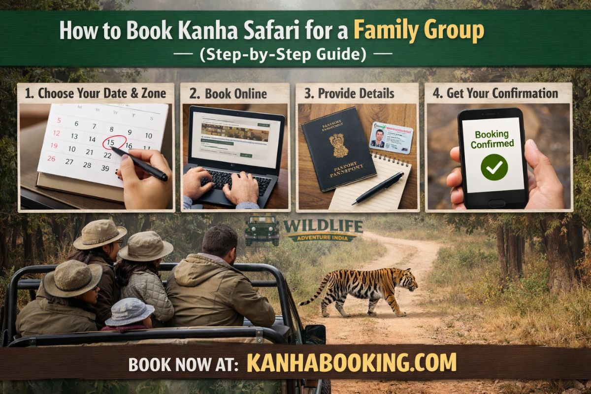How to Book Kanha Safari for a Family Group (Step-by-Step Guide)