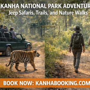 Kanha National Park Adventure: Jeep Safaris, Trails, and Nature Walks