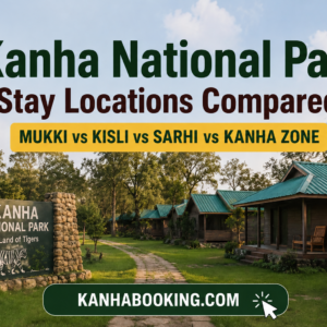 Kanha National Park Stay Locations Compared Mukki vs Kisli vs Sarhi vs Kanha Zone