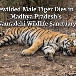Rewilded Male Tiger Dies in Madhya Pradesh’s Nauradehi Wildlife Sanctuary