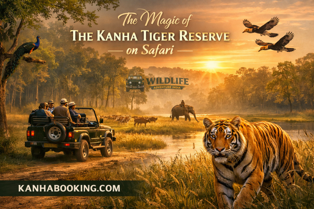 The Magic of The Kanha Tiger Reserve on Safari