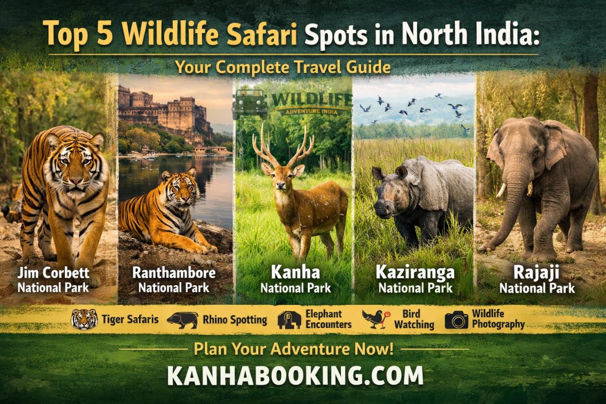Top 5 Wildlife Safari Spots in North India: Your Complete Travel Guide
