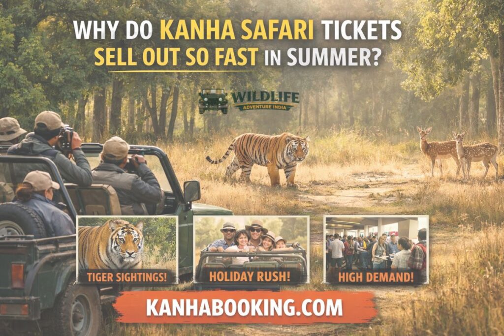 Why Do Kanha Safari Tickets Sell Out So Fast in Summer