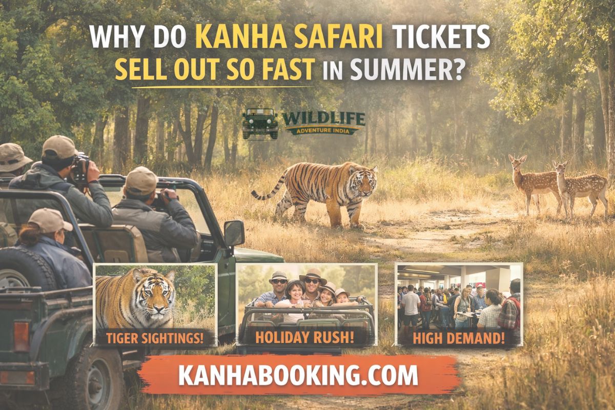 Why Do Kanha Safari Tickets Sell Out So Fast in Summer?
