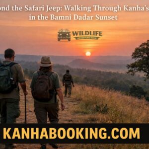 Beyond the Safari Jeep Walking Through Kanha's Soul in the Bamni Dadar Sunset