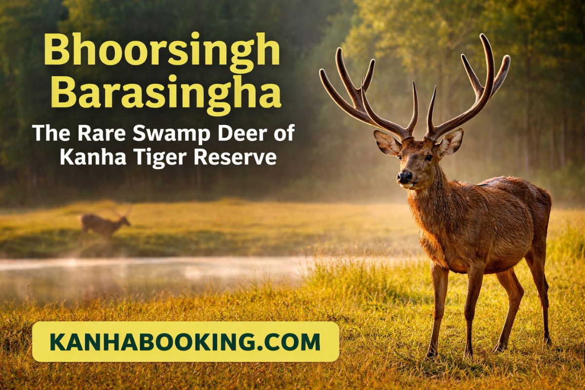 Bhoorsingh Barasingha Kanha: The Rare Swamp Deer of Kanha Tiger Reserve