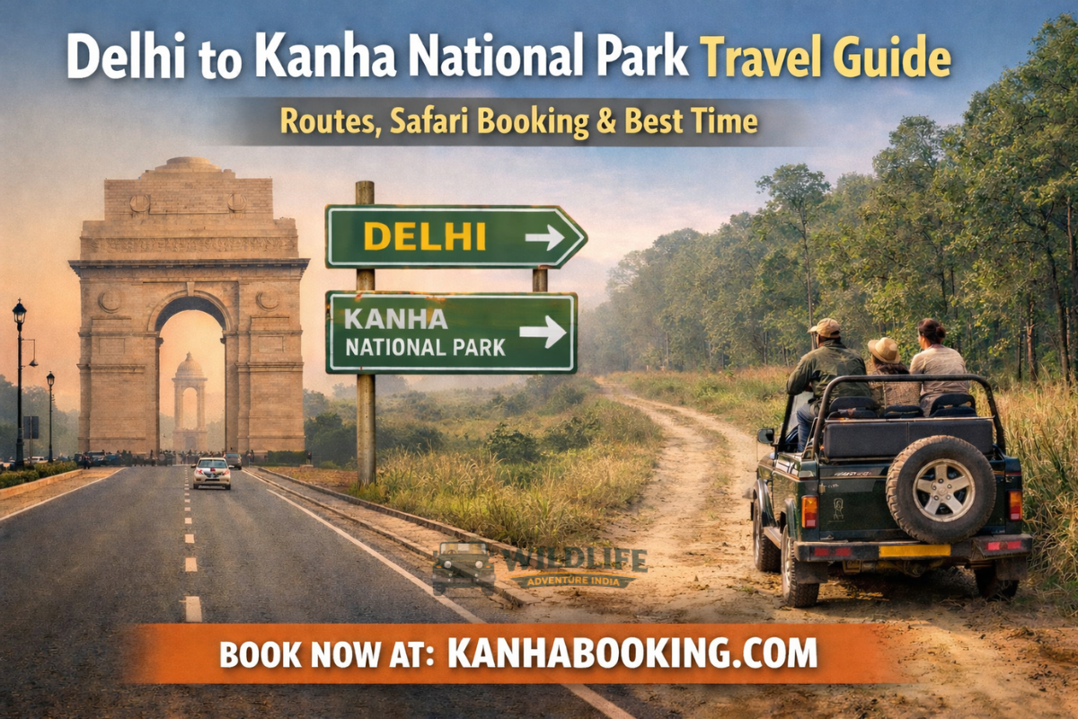 Delhi to Kanha National Park Travel Guide: Routes, Safari Booking &amp; Best Time