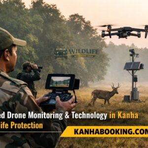 Drone Monitoring & Technology Used in Kanha for Wildlife Protection