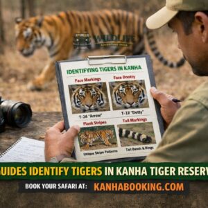 How Do Guides Identify Tigers in Kanha Tiger Reserve?