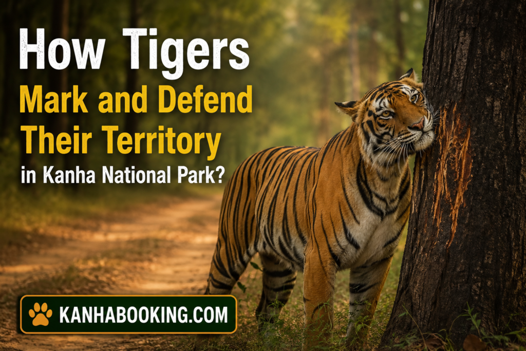 How Tigers Mark and Defend Their Territory in Kanha National Park