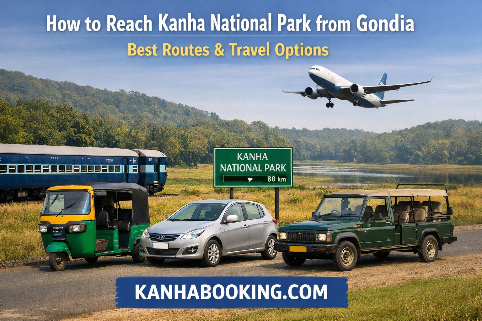 How to Reach Kanha National Park from Gondia: Best Routes &amp; Travel Options