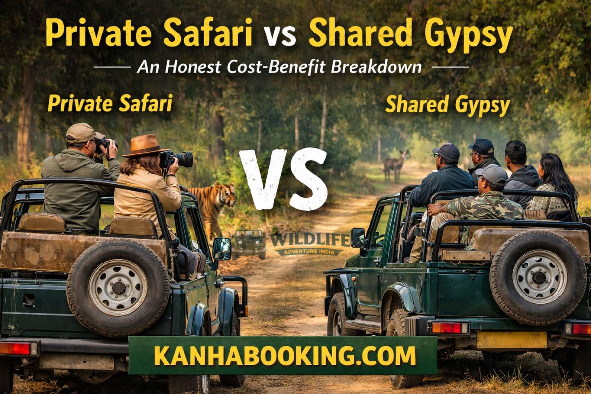 Private Safari vs Shared Gypsy in Kanha: An Honest Cost-Benefit Breakdown