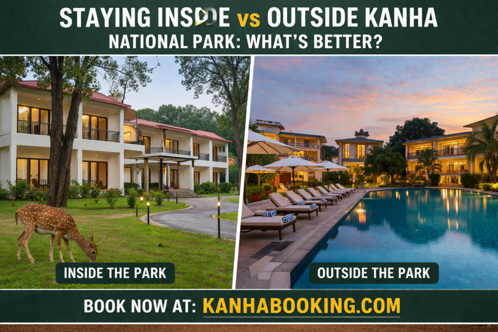 Staying Inside vs Outside Kanha National Park What’s Better