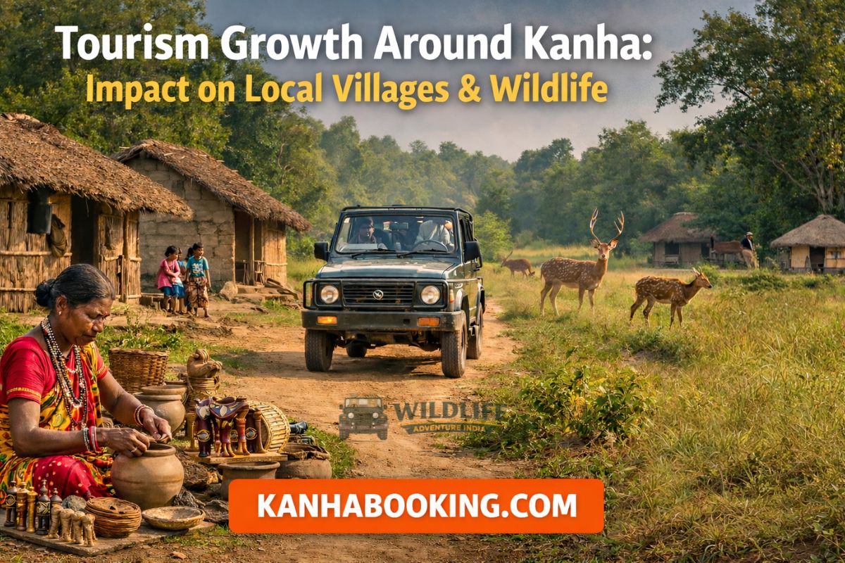 Tourism Growth Around Kanha: Impact on Local Villages &amp; Wildlife