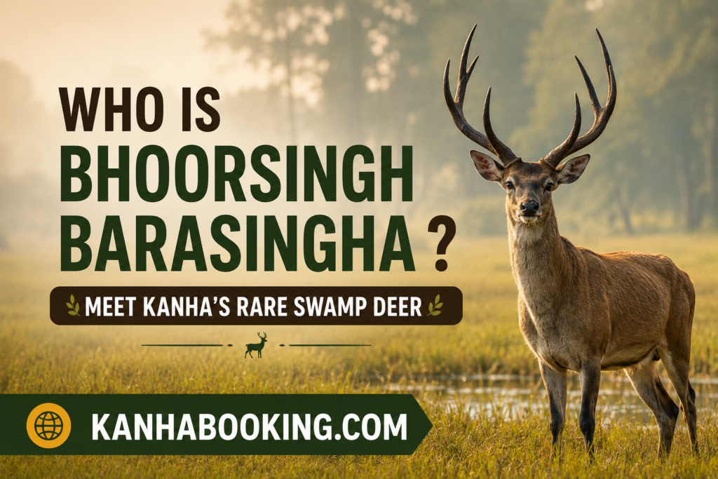 Who is Bhoorsingh Barasingha Meet Kanha’s Rare Swamp Deer