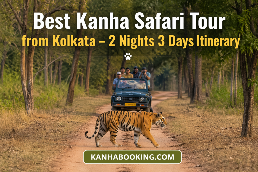 Best Kanha Safari Tour from Kolkata – 2 Nights 3 Days Itinerary