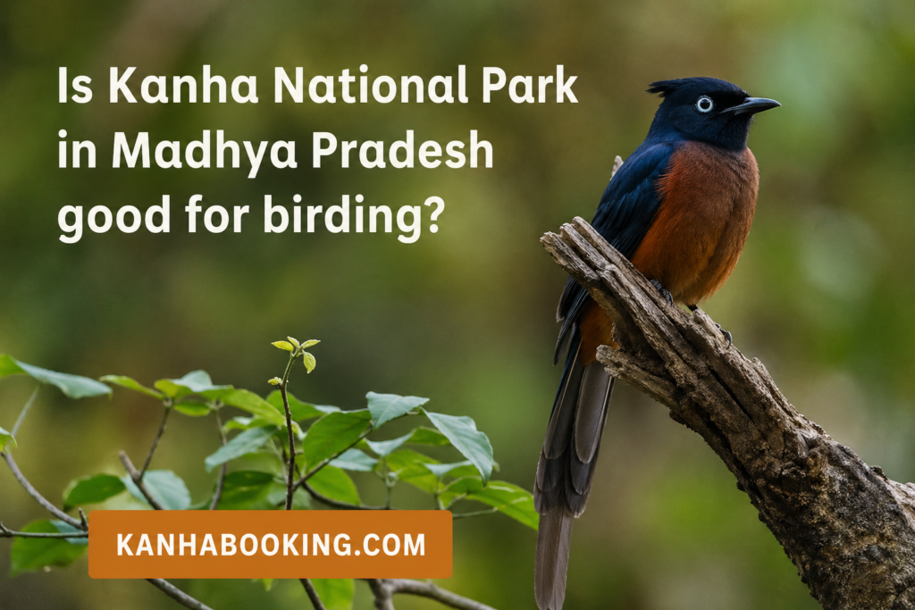Is Kanha National Park in Madhya Pradesh good for birding