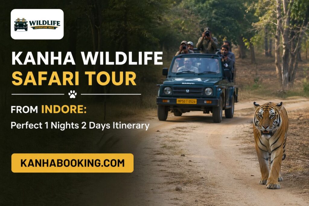 Kanha Wildlife Safari Tour from Indore: Perfect 1 Nights 2 Days Itinerary