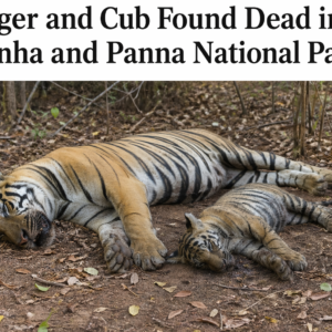 Tiger and Cub Found Dead in Kanha and Panna National Park