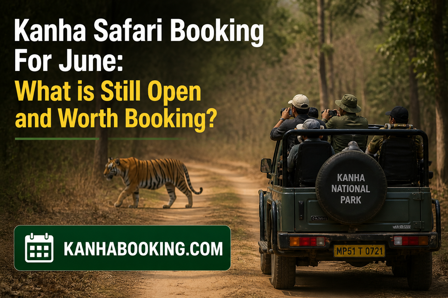 Kanha Safari Booking For June: What is Still Open and Worth Booking?