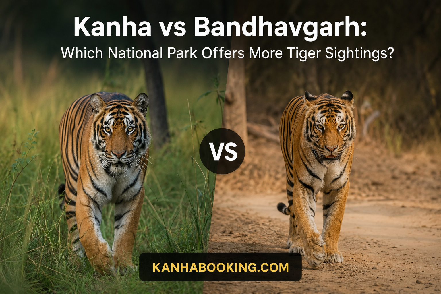 Kanha vs Bandhavgarh: Which National Park Offers More Tiger Sightings?