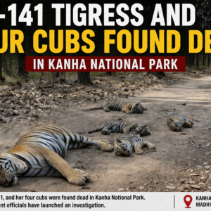 T-141 Tigress and Four Cubs Found Dead in Kanha National Park