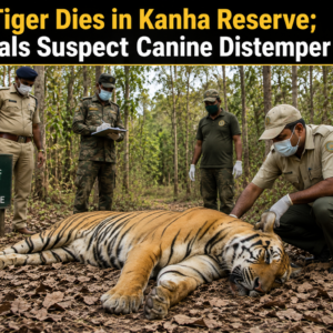 Tiger Dies in Kanha Reserve; Officials Suspect Canine Distemper Virus
