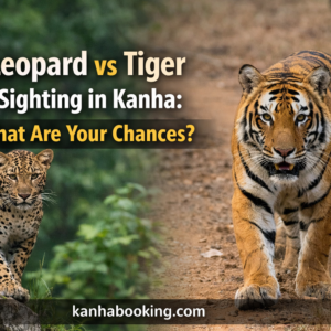 Leopard vs Tiger Sighting in Kanha: