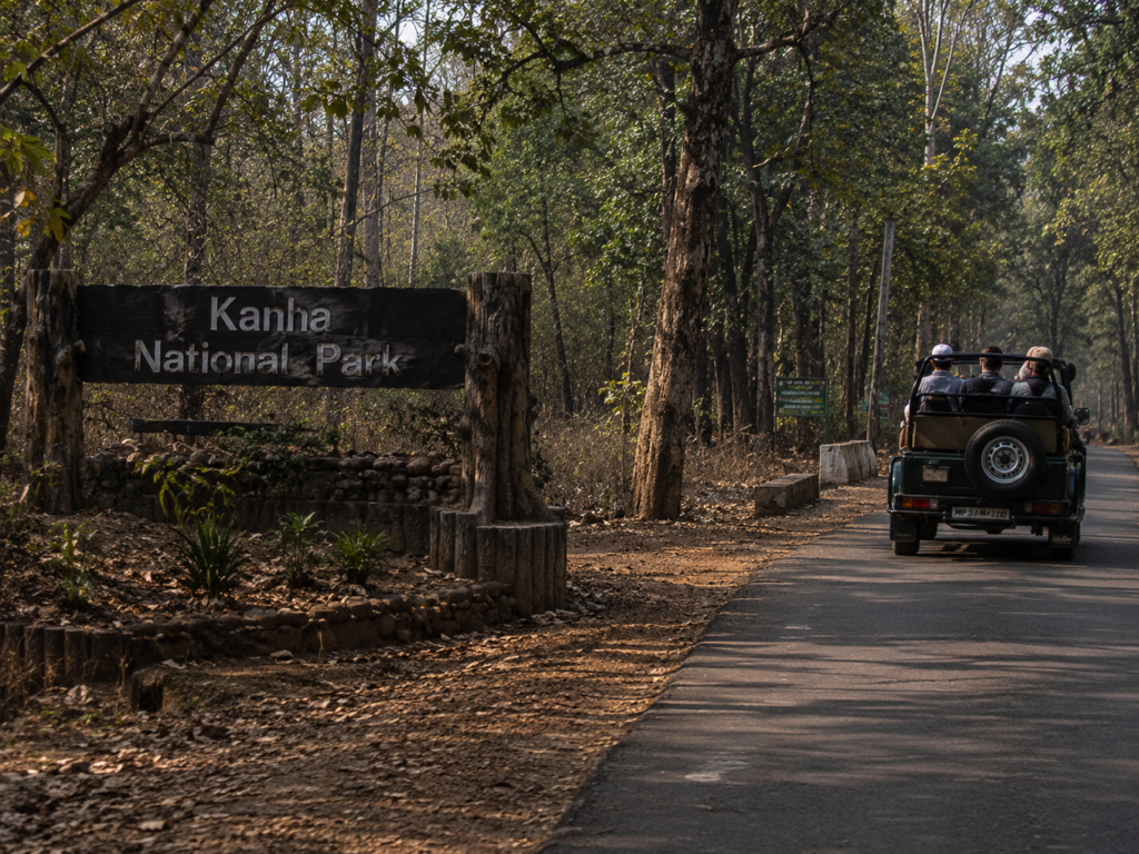 Forest Worker Dies During Tiger Attack in Kanha National Park