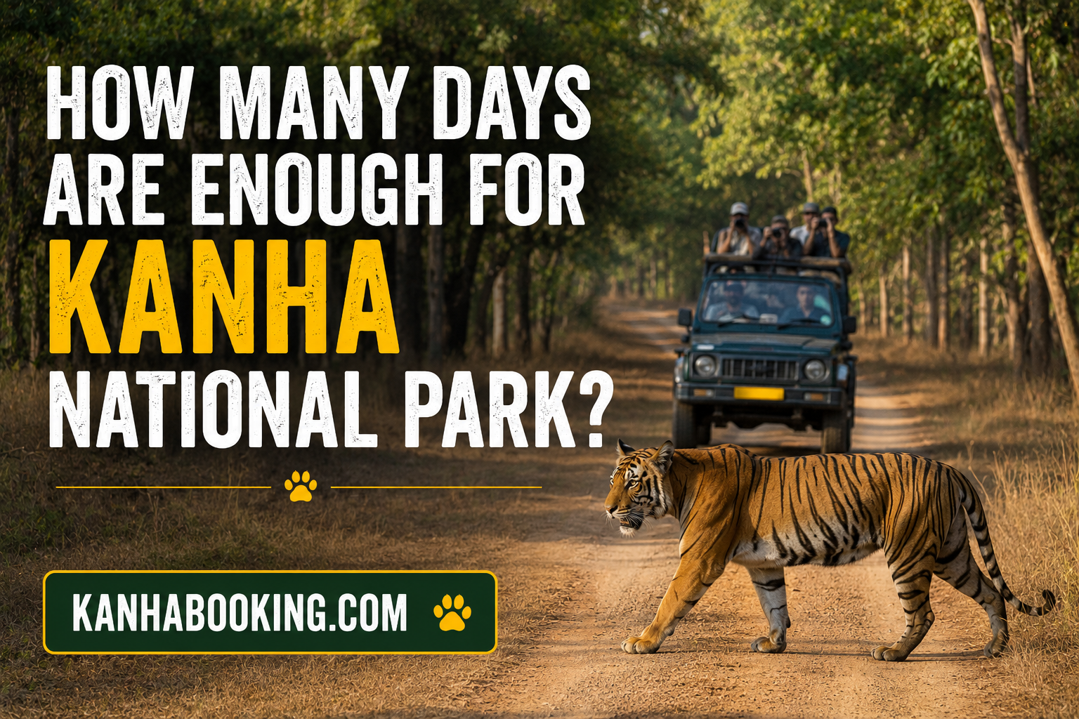 How Many Days Are Enough for Kanha National Park?