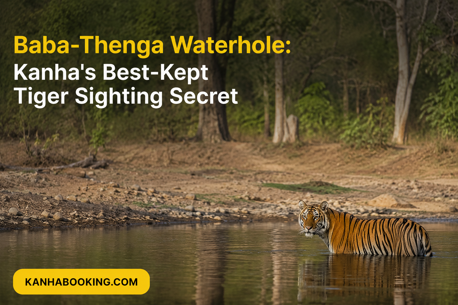 Baba-Thenga Waterhole: Kanha’s Best-Kept Tiger Sighting Secret