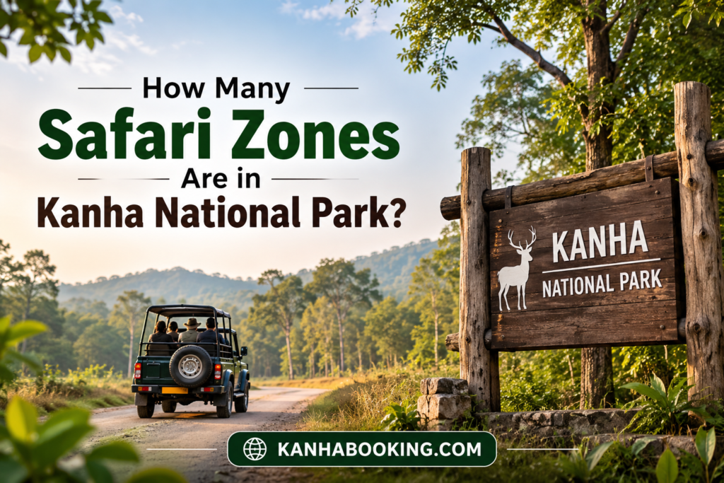 How Many Safari Zones Are in Kanha National Park