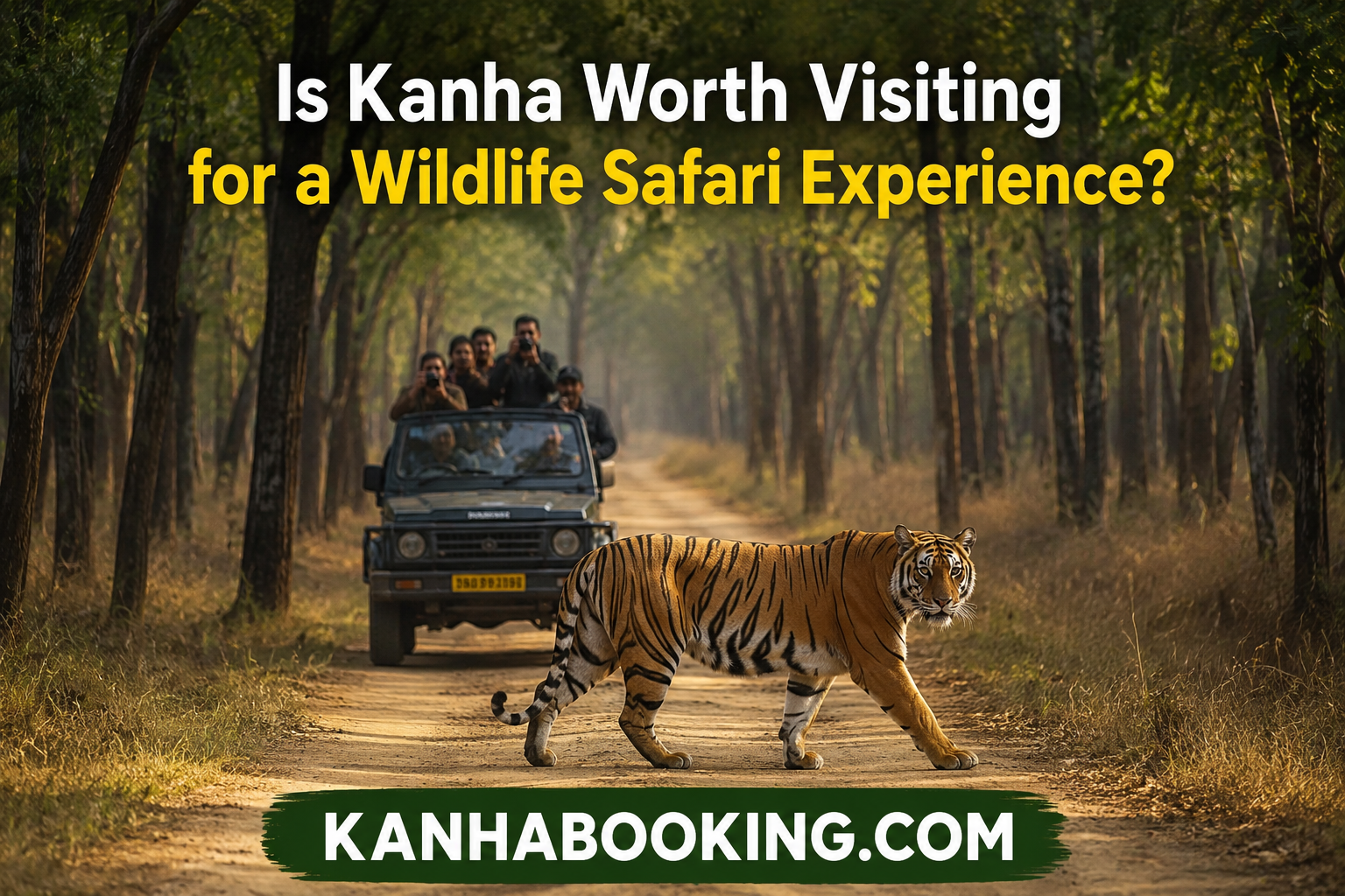 Is Kanha Worth Visiting for a Wildlife Safari Experience? 