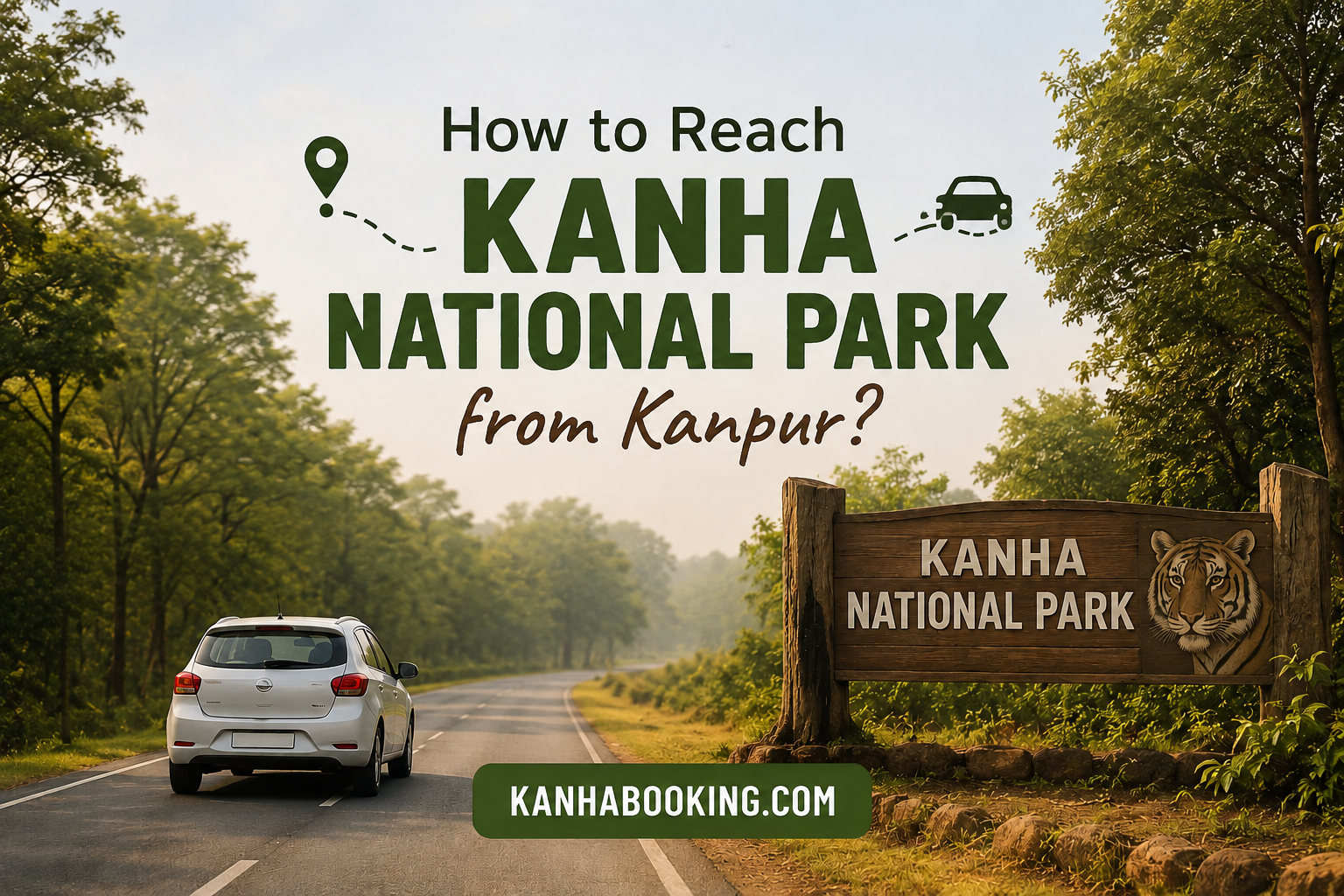 How to Reach Kanha National Park from Kanpur?