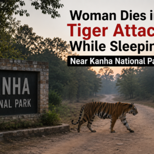 Woman Dies in Tiger Attack While Sleeping Near Kanha National Park