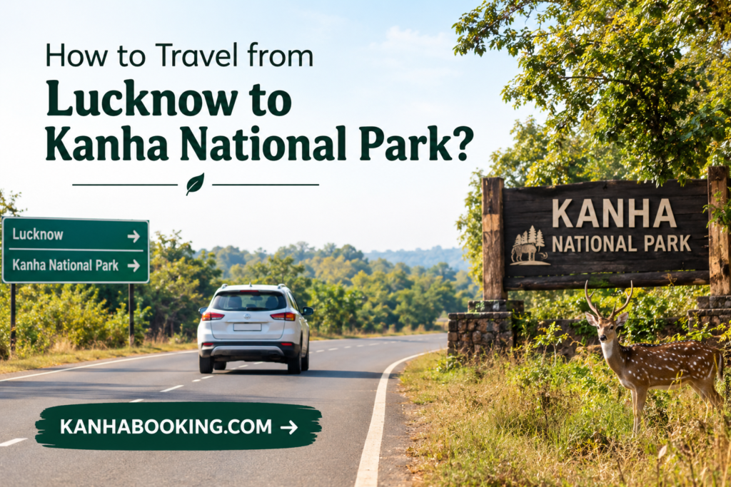 How to Travel from Lucknow to Kanha National Park